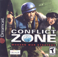 Conflict Zone PAL Sega Dreamcast box art